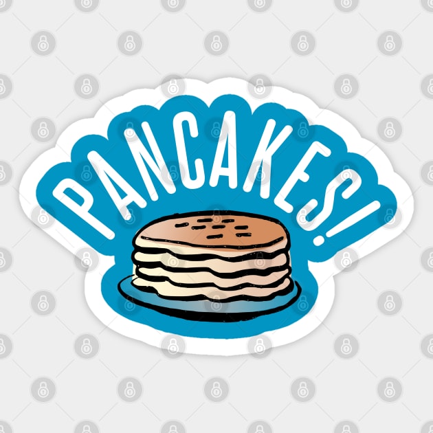 Pancakes! Sticker by ruben vector designs